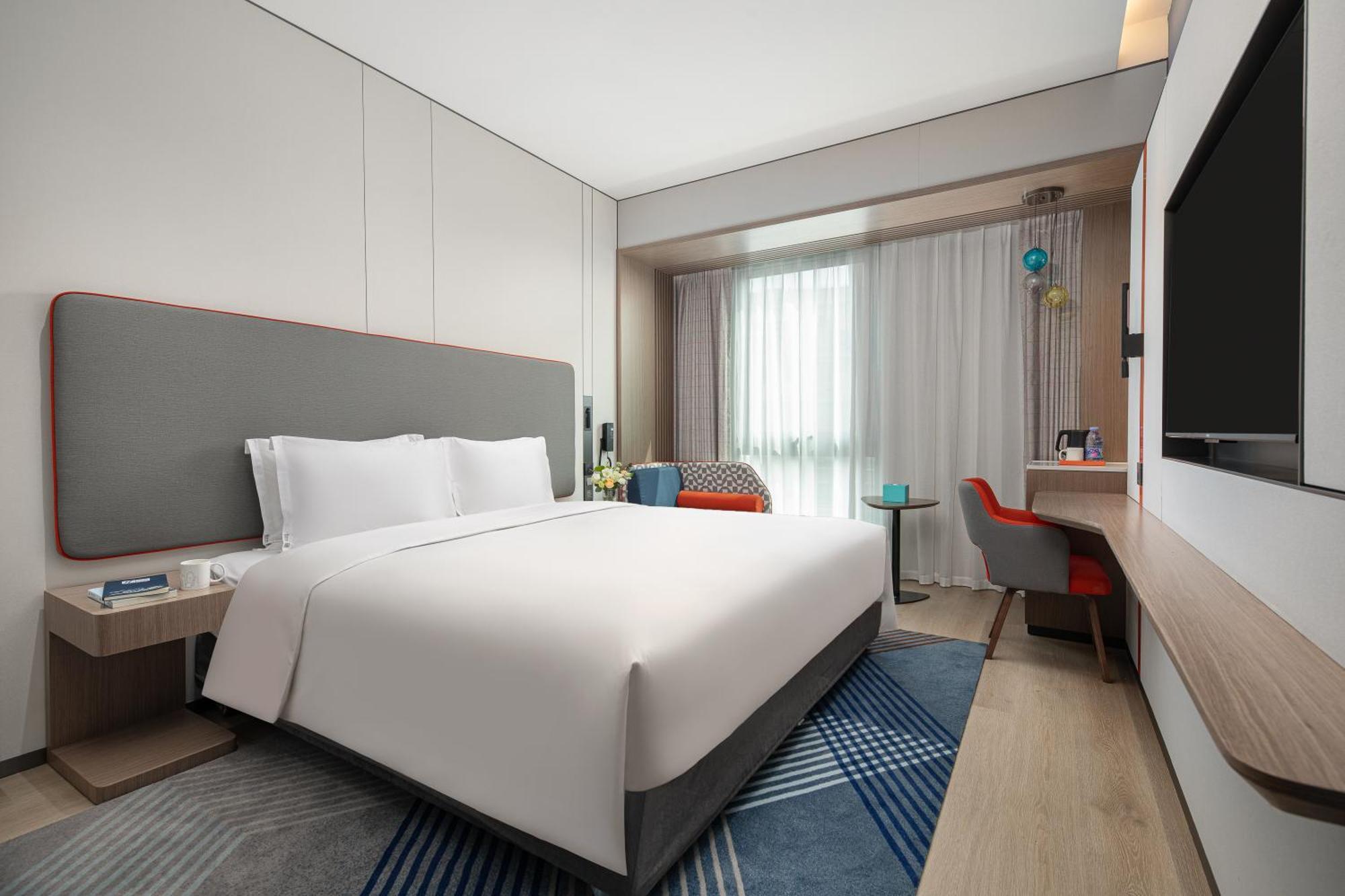 Holiday Inn Express Changfeng Park Shanghai Eksteriør bilde