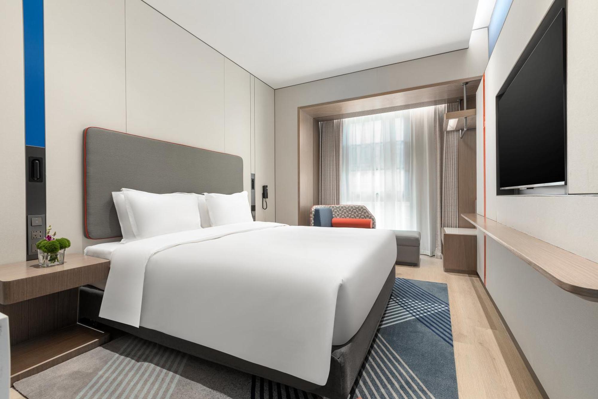 Holiday Inn Express Changfeng Park Shanghai Eksteriør bilde