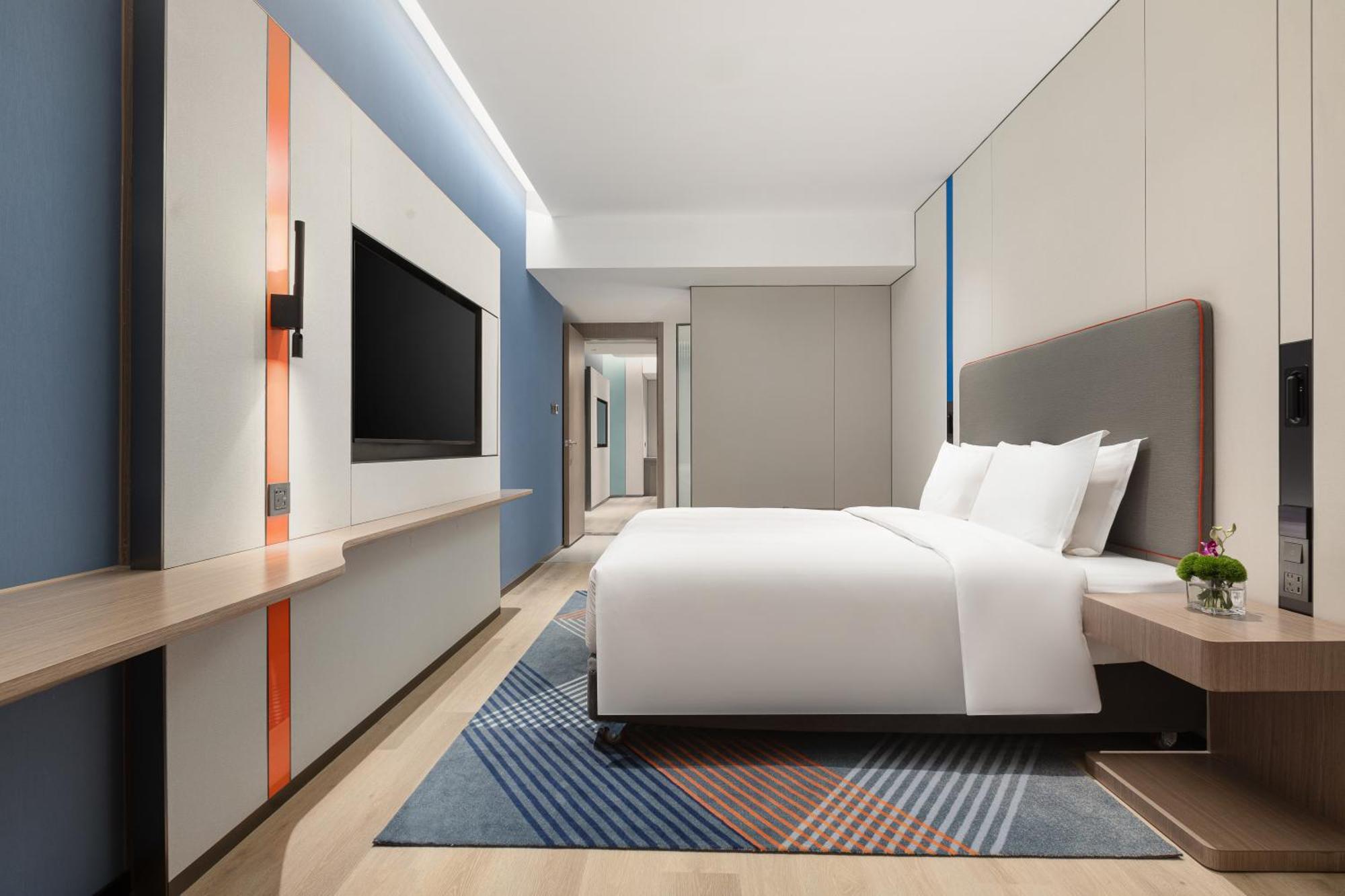 Holiday Inn Express Changfeng Park Shanghai Eksteriør bilde