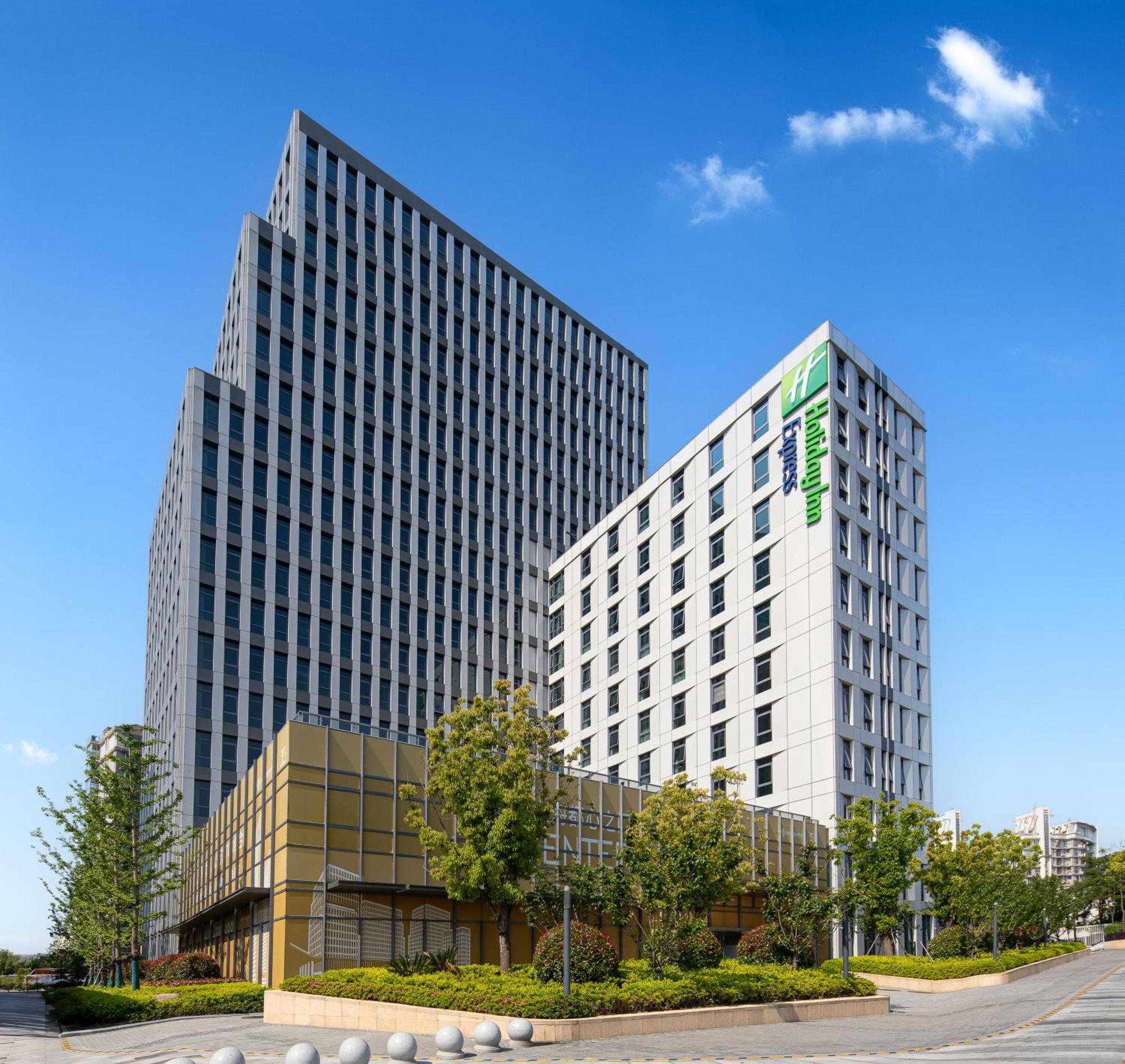 Holiday Inn Express Changfeng Park Shanghai Eksteriør bilde